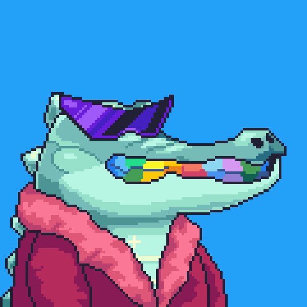 TheDad1020's tweet photo. GM @iblamenfts 

I know some alpha coming for @acrocalypseNFT soon. The @Banks project to me is just the icing. 

What Sam has been working on for us crocs is the Cake, and man does this croc have a sweet tooth for the cake!

#chomp #NFTgaming #cake https://t.co/M4xaqpz2ey