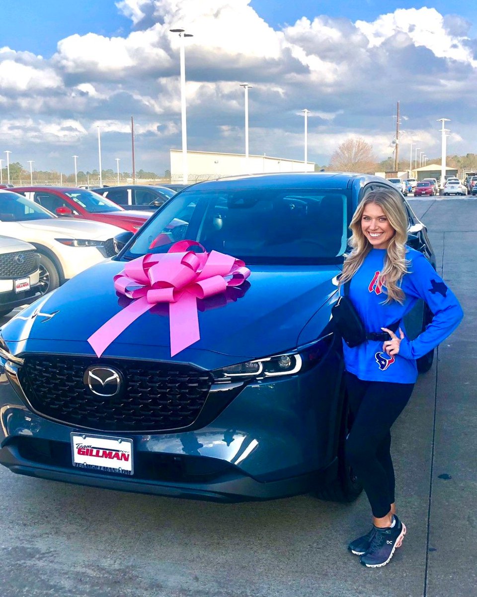 We want every customer who visits us to drive off in the car of their dreams! ✨

Happy adventuring in your new ride, and welcome to the #TeamGillman family! 😎

#HTX #NewCar #Mazda #Automotive #NewVehicle #HappyCustomer