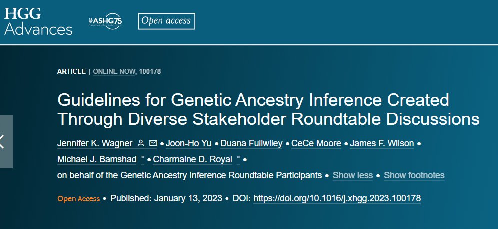 Human Genetics and Genomics Advances tweet media