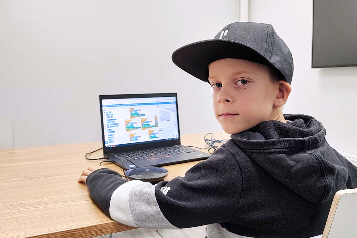 Pinja_official's tweet image. Pinjans's kids have a chance to learn #programming in the Pinja Kids Code Academy on the Bring Your Child to Work Day. One of the participants of Kalle and Peter's first #codinglesson at Pinja was 9-year-old Elmeri, who took part remotely.
Learn more: hubs.li/Q01yfFCk0