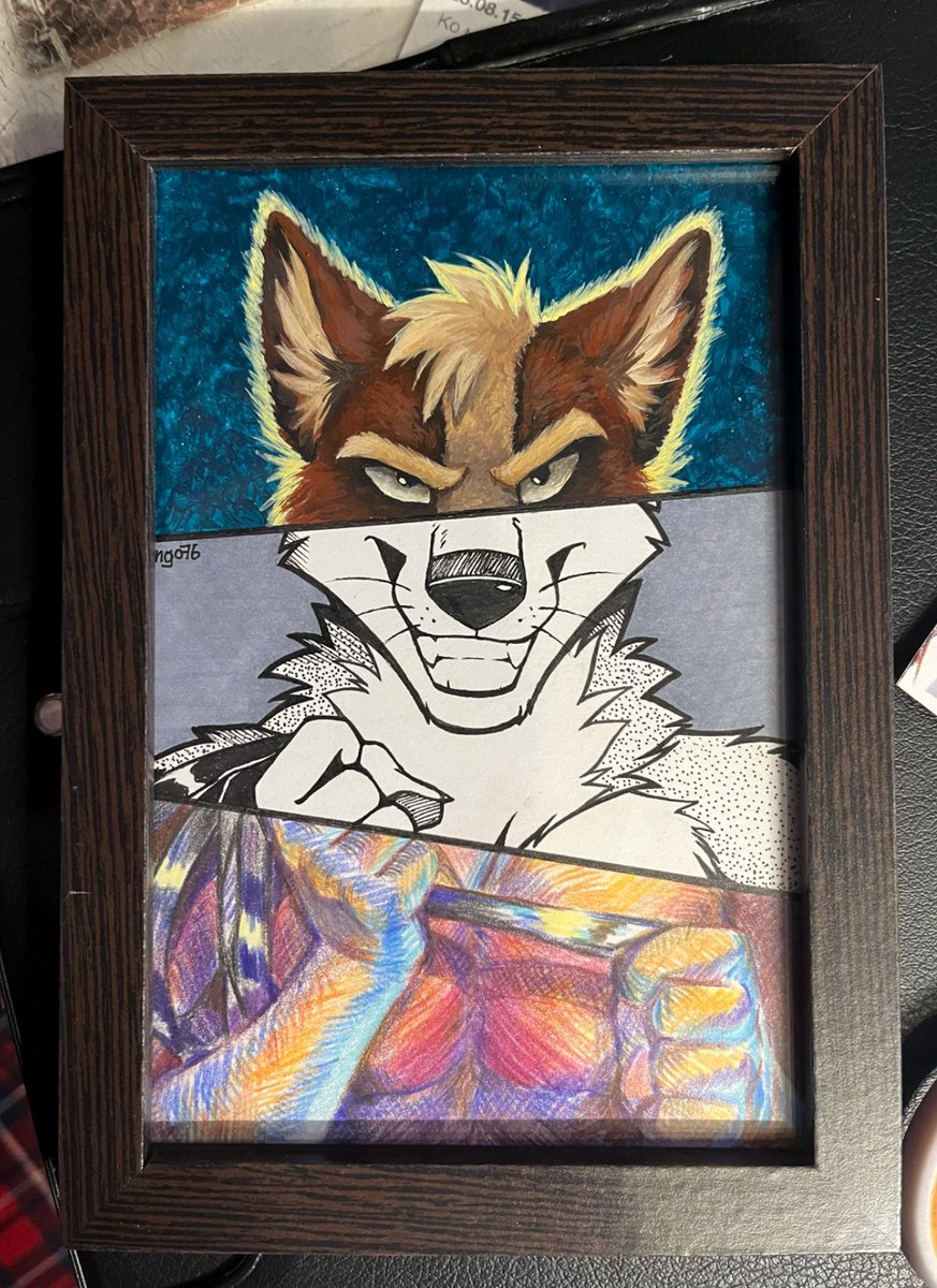 Akatan 🎴 on Twitter "RT ANGO76_ Haven’t drawn traditional art for long. Acrylic colors, grey