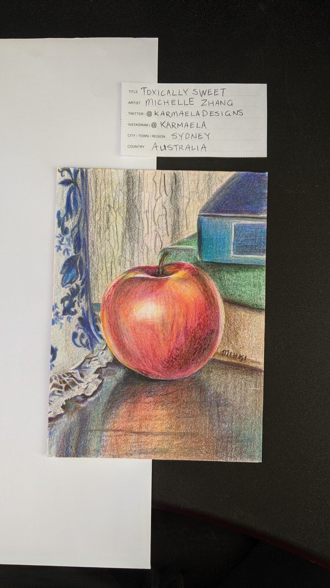KarmaelaDesigns's tweet photo. Ready to send this off for Twitter Art Exhibit 2023 @twitrartexhibit https://t.co/F1VGtwPiUw