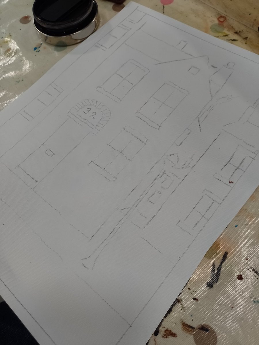 reachincarts's tweet image. In the style of Lowrie..#amazingart #amazingartists