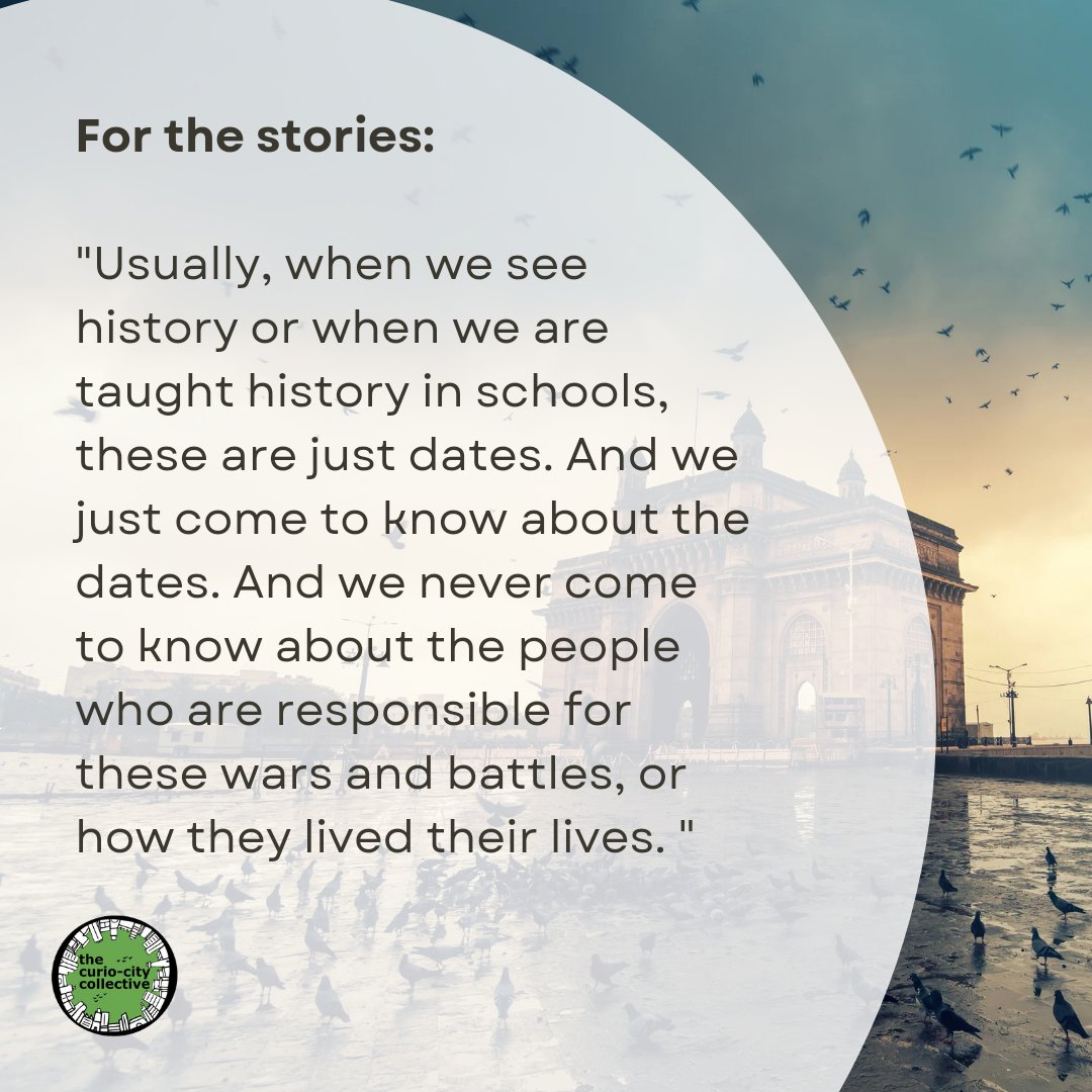 We spoke to the lovely <a href="/serish/">serish</a> in our recent episode where he shares a few reasons for us to engage with histories in our cities!

Listen to the whole episode here: thecuriocitycollective.org/tcc-podcasts/s…

#ACityOfMemories #Histories