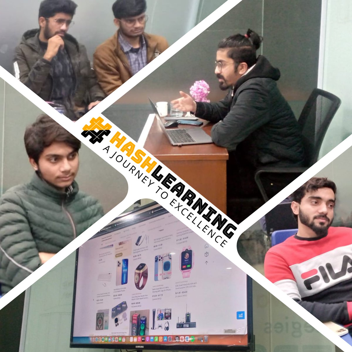 Hashlearning2's tweet photo. Some #Highlights of Amazon Class Conducted by Sir Hamza Ahsan at Hashlearning.
..
Website: https://t.co/EgRclHx6Xv
WhatsApp: https://t.co/D2O3ihQZlR | 03030 813333
..
#hashlearning #learning #education #learn #motivation #study #students #knowledge #fun #training #success https://t.co/uhBv8av9t3