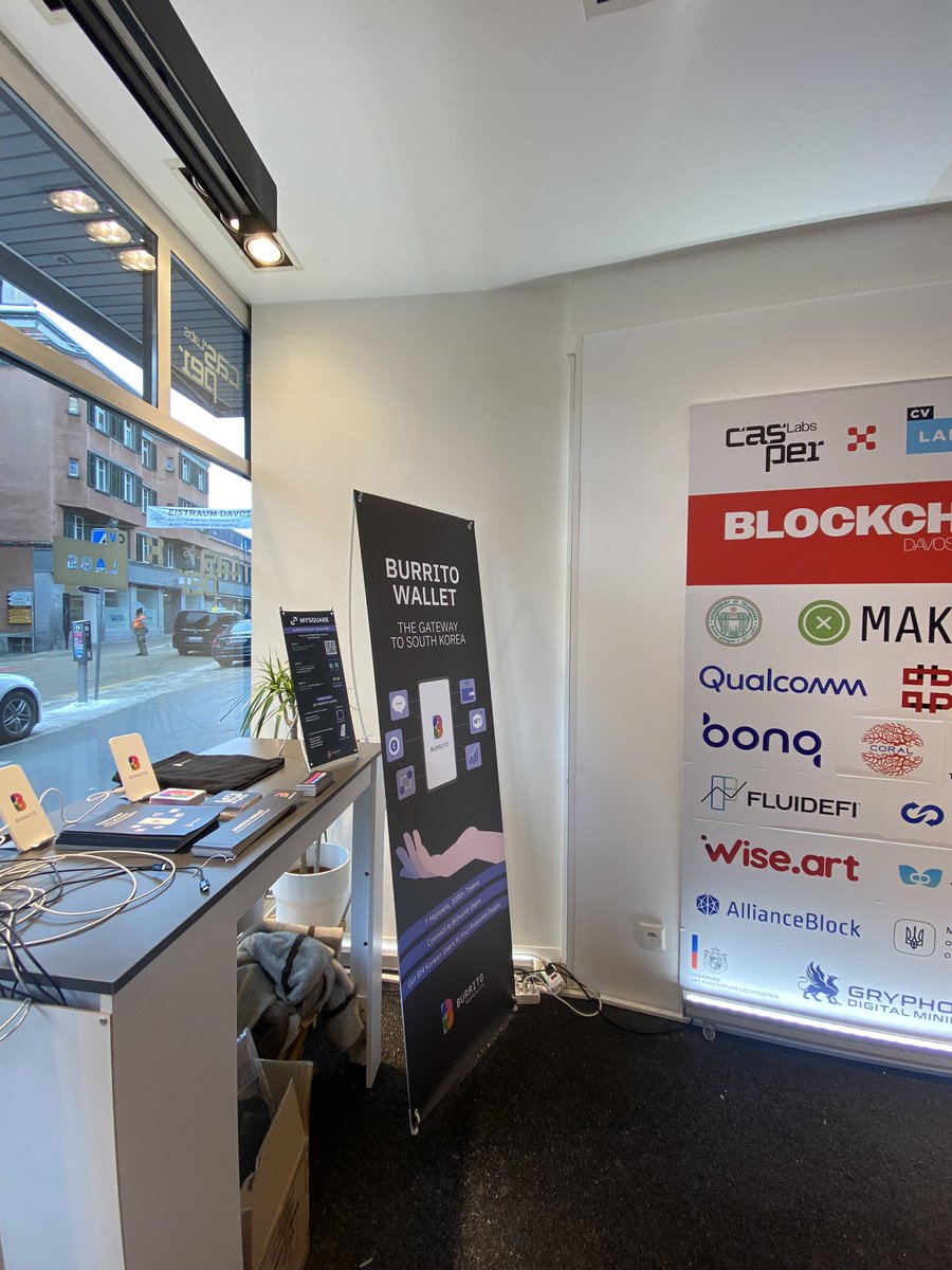 If you are around Davos, come and get to know Burrito Wallet at  #BlockchainHubDavos & get 🎁 

Credits to @Casper_Labs, our mighty partner🤝