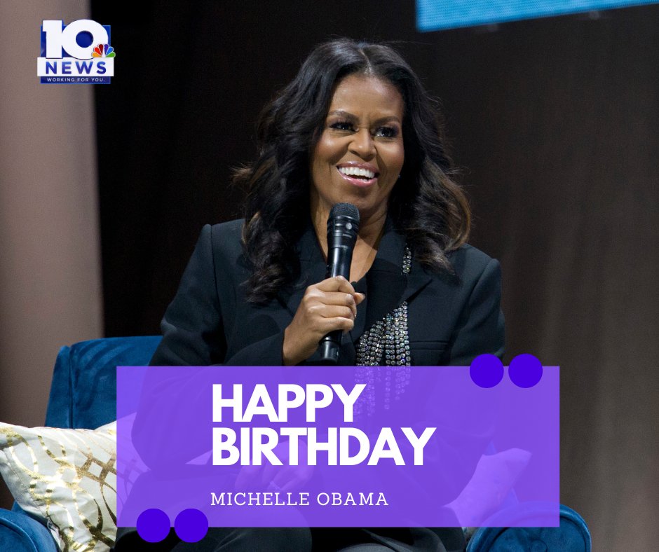 Happy 59th birthday to the former First Lady of the United States, Michelle Obama 