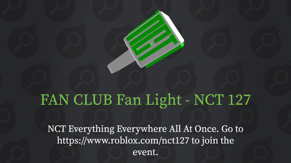 RBXEventHunters's tweet photo. 🎤| NCT 127

NCT 127 is having a #Roblox concert! Our second K-POP concert after Aespa. Here are some items that will be free or paid! 🎶🎙️

- NCT 127 Light Stick
- NCT 127 Head Boppers
- Alien Sunglasses
- Sticker Cowboy Hat

#NCT127 #NCTDREAM_Candy #RobloxEvents $RBLX #NCT도영 https://t.co/TC0QmnJosq