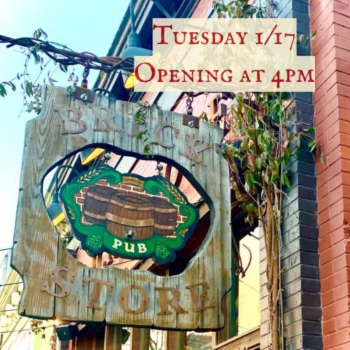 Due to appreciating our staff last night, we will be opening at 4pm today!  See you at the pub  🍻