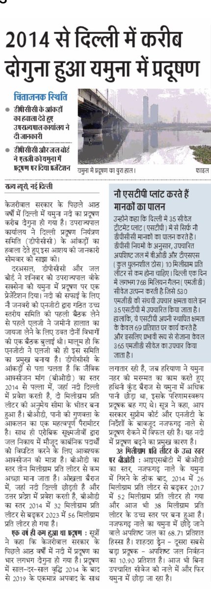 srahuldelhi's tweet photo. जीवनदायिनी मां यमुना की बदहाली का जिम्मेदार सिर्फ और सिर्फ @ArvindKejriwal
का निकम्मापन है । 8 सालों में यमुना जी दोगुनी प्रदूषित हो गई है।
#FakeDelhiModel
@Virend_Sachdeva
@siddharthanbjp
@rohitTeamBJP
@BJP4Delhi
@rameshbidhuri https://t.co/hcjBEkdCKB