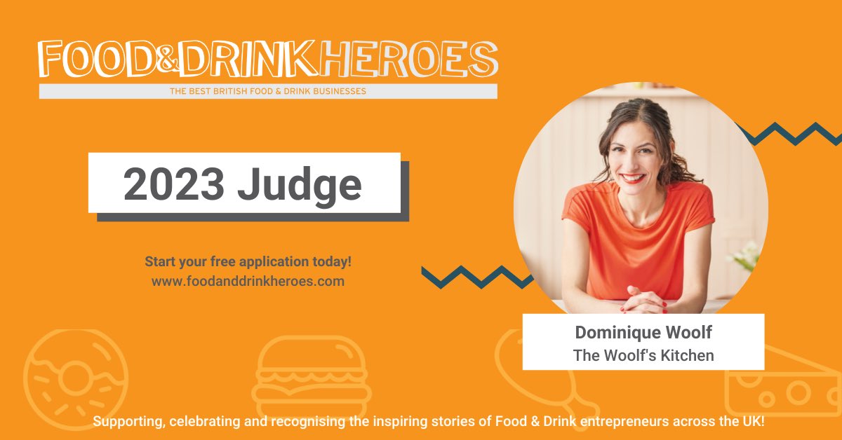 Calling all food & drinks entrepreneurs! The @FoodandDrinkGB awards 2023 are now open. Really delighted to be judging for a 2nd year in a row! Apply here bit.ly/3XgFBIv #food #Entrepreneur