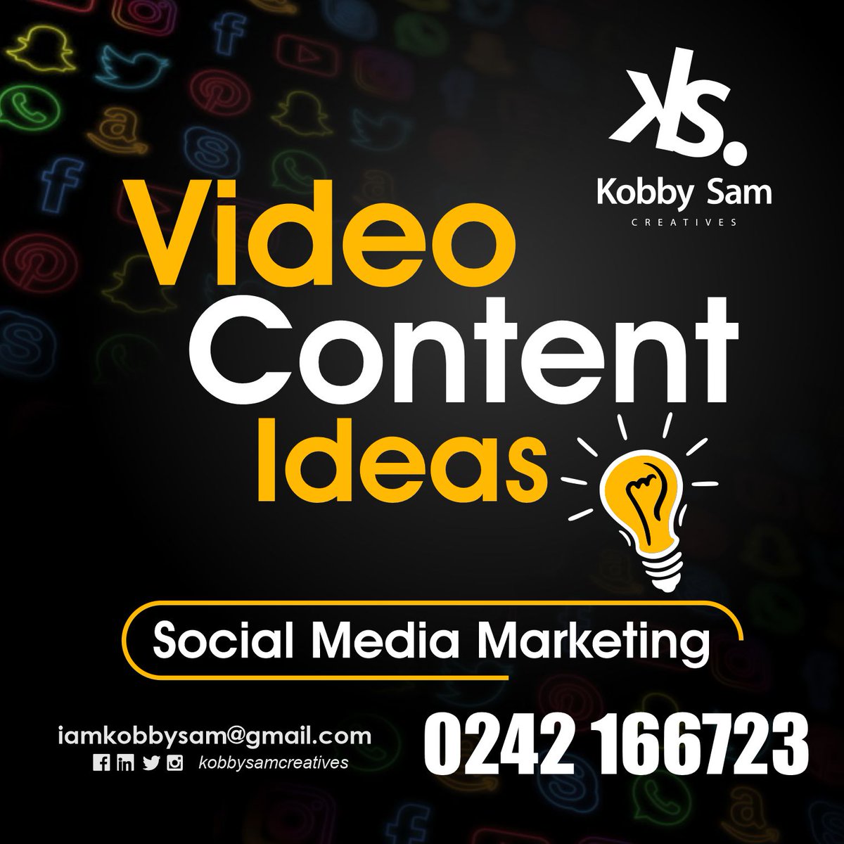 kscreativesgh's tweet photo. Video Content Ideas...
#kobbysamcreatives 
#videocontent 
#iamkobbysam 
#teamkobbysamcreatives  
#ghana 
#FYP https://t.co/9tSC5L9pbS