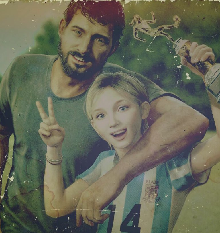 QUE DOR! 💔

A foto de Joel e Sarah na série em comparação com a do game.  #TheLastOfUs