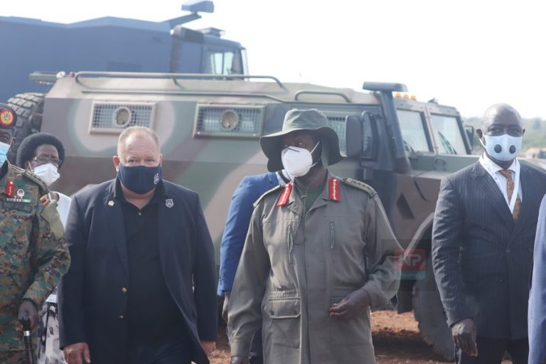 Ground updates on Twitter "President Museveni said soon, the updf