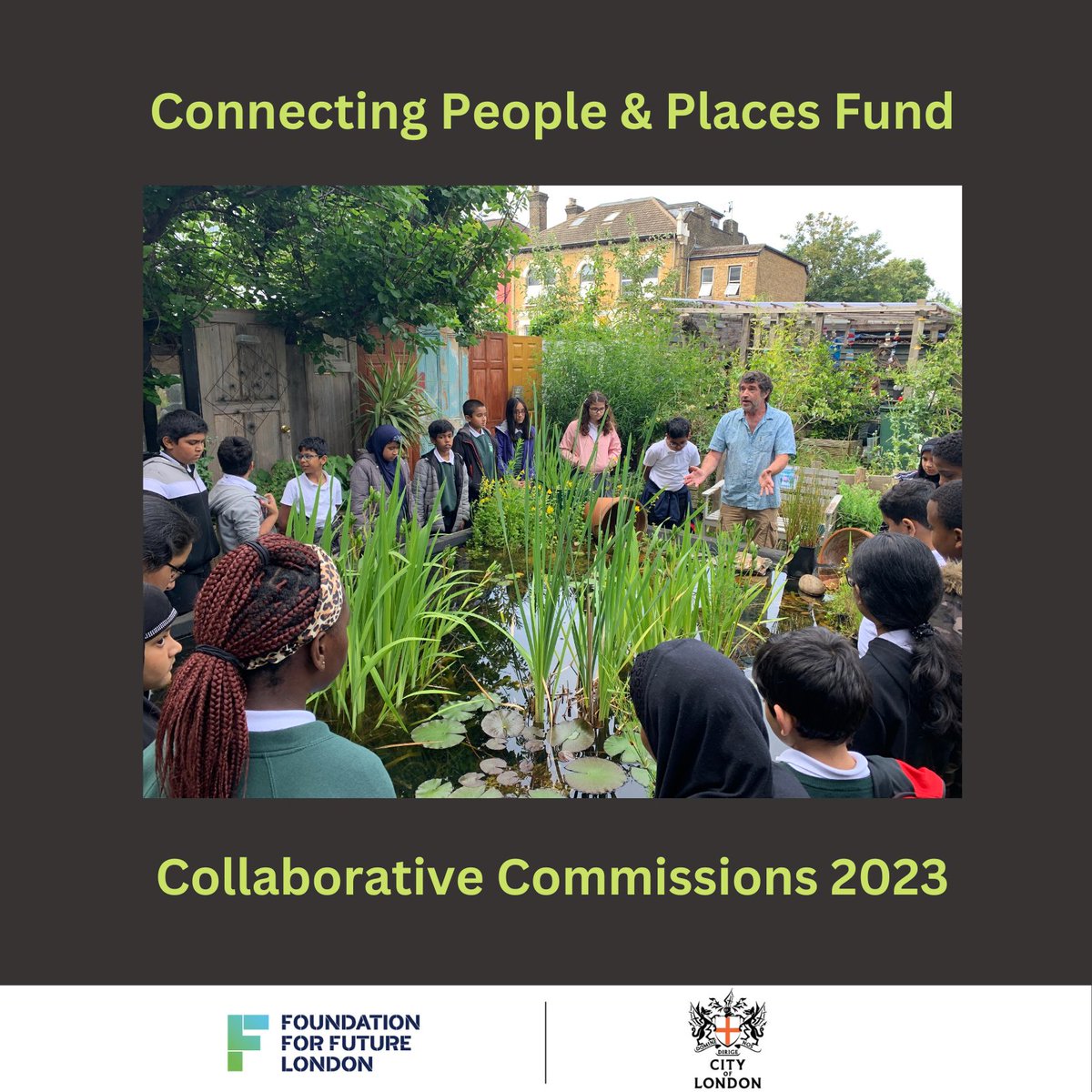 FdnFutureLondon's tweet photo. The deadline for our #ConnectingPeoplePlaces #CollaborativeCommissions for 2023 has been extended by 1 week! Apply now for up to £15k for innovative &amp; collaborative culture-led creative learning projects.

Deadline: 12pm on Mon 30 Jan

https://t.co/3rhOdp3Mqg https://t.co/mQy6eXgNpG