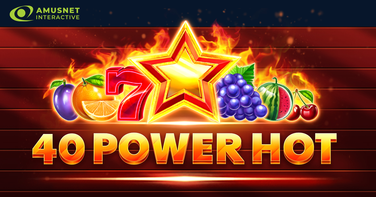 amusnetinteract's tweet photo. Get ready for a game that will break all records! 🕹️
40 Power Hot is officially here!
Learn more in the link: https://t.co/ojEtyV9q4k
#WeMakePeoplePlay #amusnetinteractive #igaming #40powerhot #release #newgame https://t.co/W0T5N4IwIZ