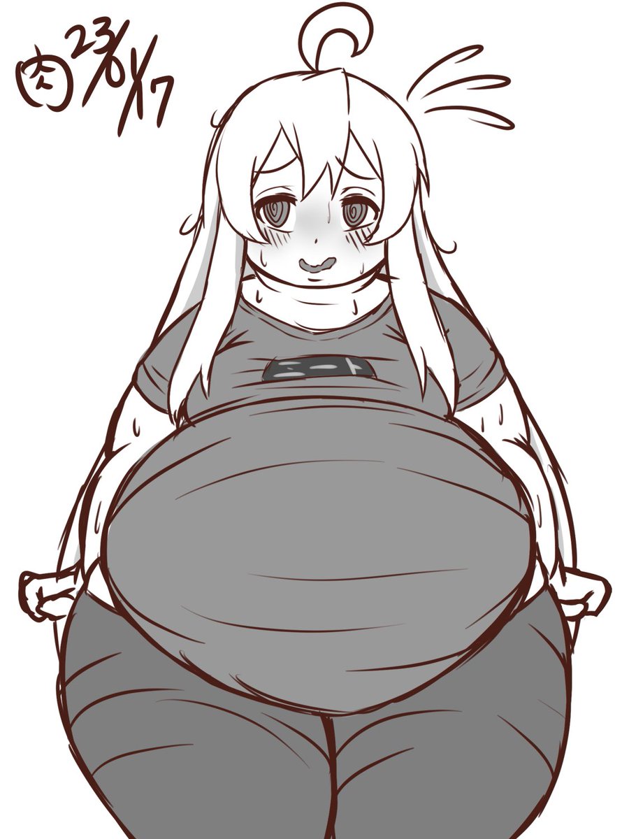 気になるキャラの肥満化は何度も描いて練習するに限る 