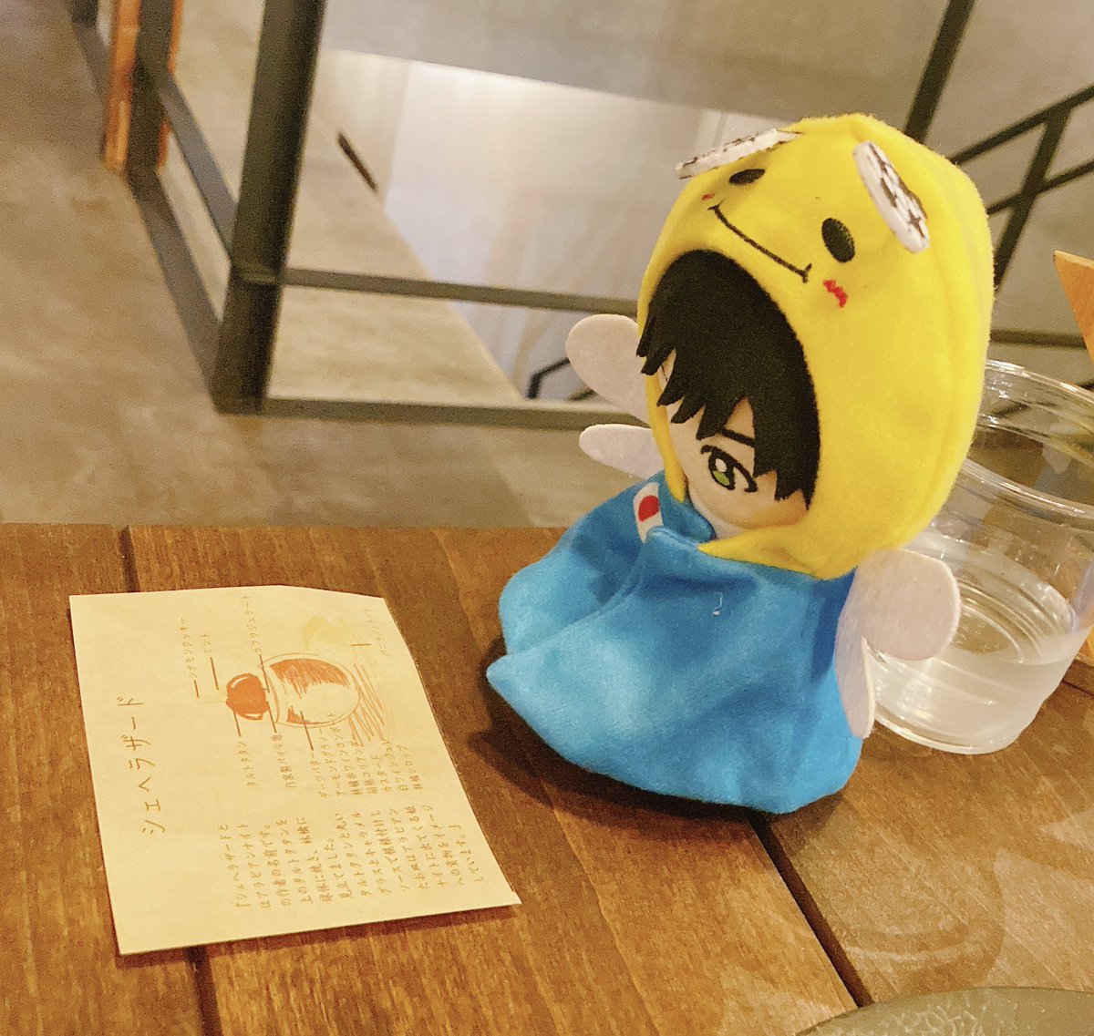 aoaoybkt's tweet photo. オシャレで美味しかった✨
メニューの詳細メモを熱心に読む妖精…笑 https://t.co/GhN6GBpDb4