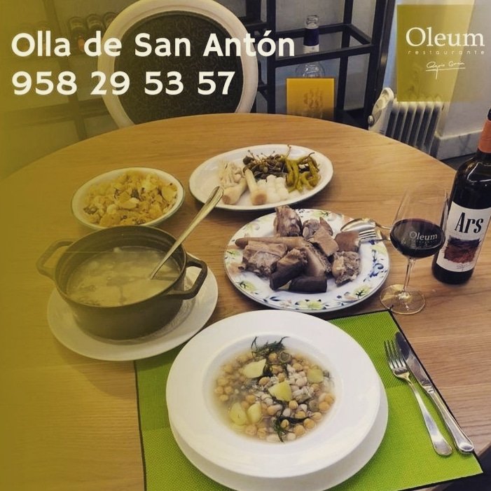 OleumRestaurant's tweet photo. 𝗥𝗲𝘀𝘁𝗮𝘂𝗿𝗮𝗻𝘁𝗲 𝗢𝗹𝗲𝘂𝗺⁣⁣
⁣⁣⁣⁣📍 Calle San Antón, 81⁣⁣. Granada⁣⁣

⁣⁣⁣⁣⁣⁣⁣⁣⁣⁣⁣⁣#BocadosOleum #MomentosOleum #restauranteoleum #restaurantesgranada #Granada #olladesananton #gastronomíagranada #gastronomía #restaurantes #platos #oleum https://t.co/5yFZv7TzBv