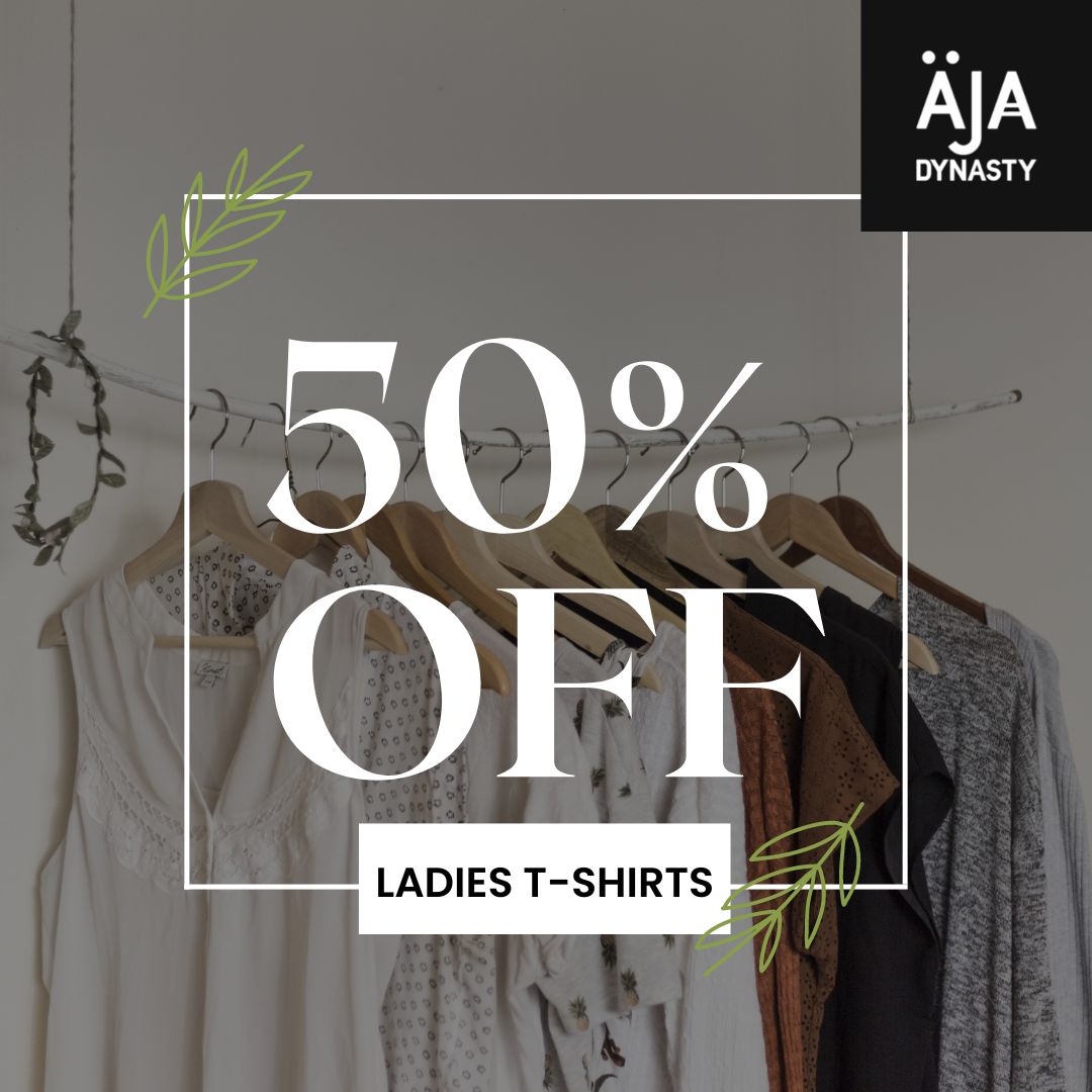 aja_dynasty's tweet photo. 𝗢𝗙𝗙𝗘𝗥!! 𝗢𝗙𝗙𝗘𝗥!! 𝗢𝗙𝗙𝗘𝗥 !!
Hello there, ladies🖐Just for you, Aja Dynasty is offering a 50% discount on a maximum number of Ladies' T-shirts.
#ajadynasty #ajadynastyofficial #nepal #tshirts #cotton #HighQualityItems #cottontshirts #onlineshop #ChhayaCenter #branded https://t.co/1ThjbqryfR