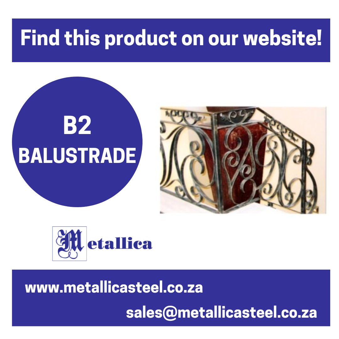 Metallica_Steel's tweet photo. Do you want to add beauty to your upper floors and staircases? Then contact us for one of our balustrade designs for your home. Order yours today from our selection.
https://t.co/z3y1mn7CtN
#staircase #staircaseideas #balustrade #balustradedesign #decor #homedecor #homedesign https://t.co/b9W1aNKf02