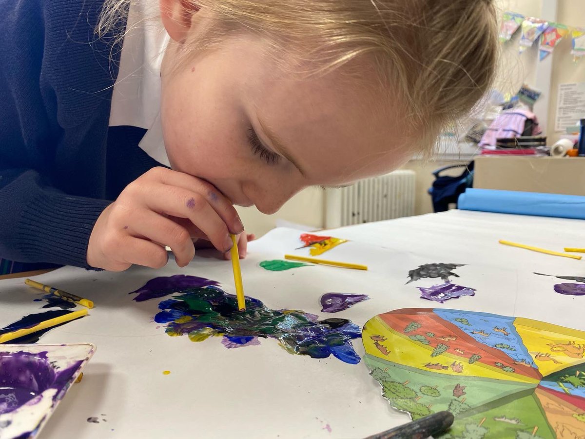WestonbirtPrep's tweet photo. In Art, Year 2 traded in their brushes for straws as they used their imaginations to create blown art masterpieces. 
#westonbirtprep #prepart #art #creativity #curiosity #prep #pupilart https://t.co/MktY8gKAgU