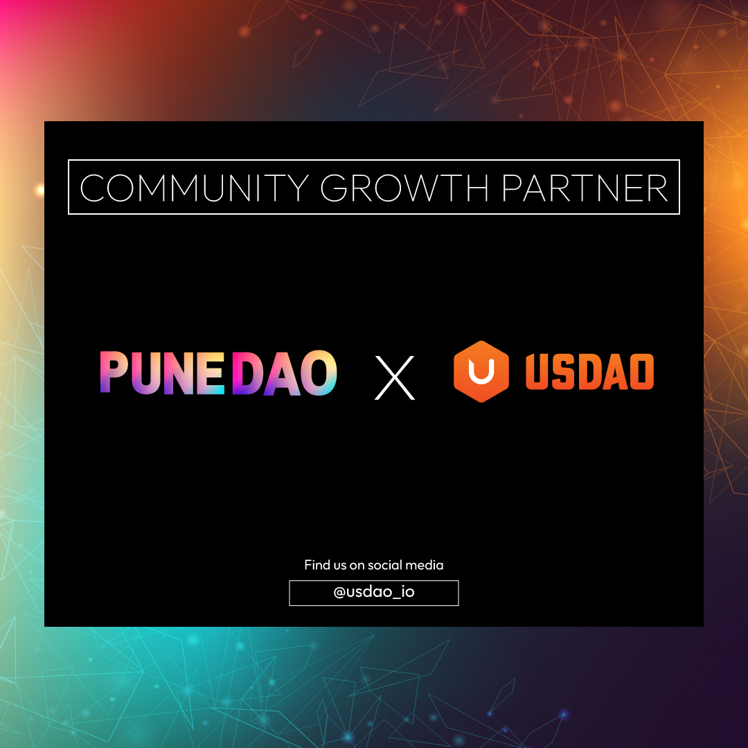 usdao_io's tweet photo. ๐ฅณ USDAO x PUNEDAO ๐ฅณ
@usdao_io is proudly presenting one more community growth partnership with @pune_dao
We are ready to invest in each other, promote building & bringing positive changes in the web3 realm!๐ค
#partnerships #USDAO #punedao #StableCoin #CryptoCommunity https://t.co/IaEzQHSCUR