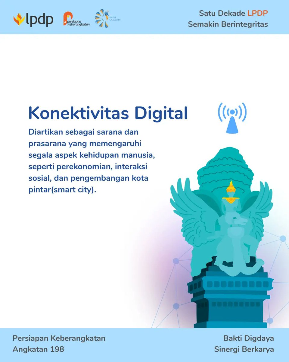 firanaini's tweet photo. Penasaran apa itu Konektivitas Digital??? Yuk kita pelajari bersama!

@LPDP_RI 
@LAZUARDI_PK198 
#DiriUntukNegeri https://t.co/m5UpM1FfM8