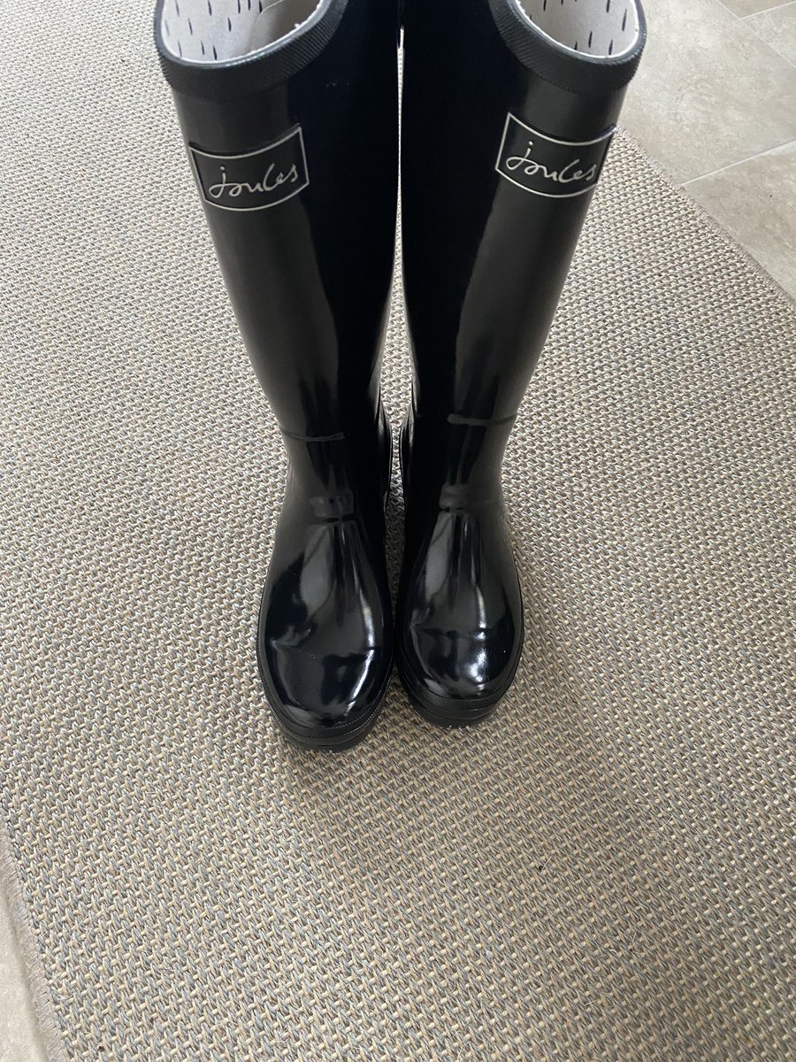 lisajape's tweet photo. @Joulesclothing you have sent me two different sized wellies! I’ve sent numerous emails tried to ring and tried to use the live chat with no success 🤷🏻‍♀️ please could you advise how this can be rectified I just need another size 6 sending to me!!! https://t.co/o50XPTVi54
