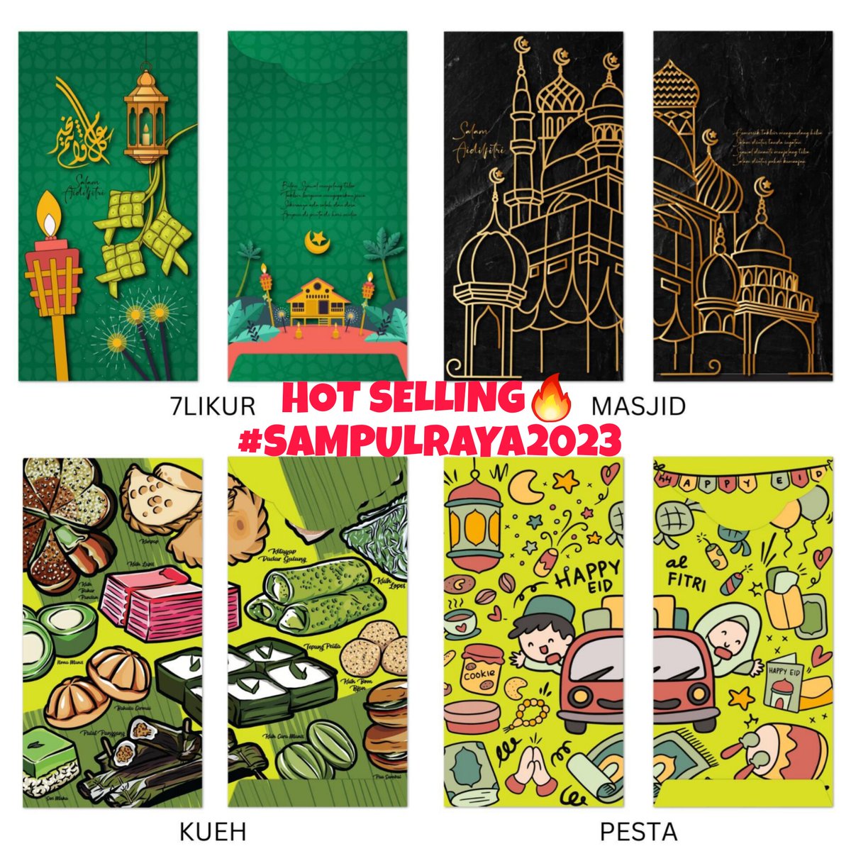 NisahAziz00's tweet image. Bismillahirrahmanirrahim. RT utk rezeki #sampulraya2023 sy 🙆‍♀️

Sy mencari AGEN (borong min 30 pek) &amp;amp; DROPSHIP utk projek #sampulraya 🙆🏻‍♀️

Yg nk beli utk diri sendiri pun boleh! 

✅ 20 design cantik &amp;amp; rare!
✅ 1 pek 10 pcs, gred tebal

Ws utk info lanjut: wasap.my/60194818987/sa…