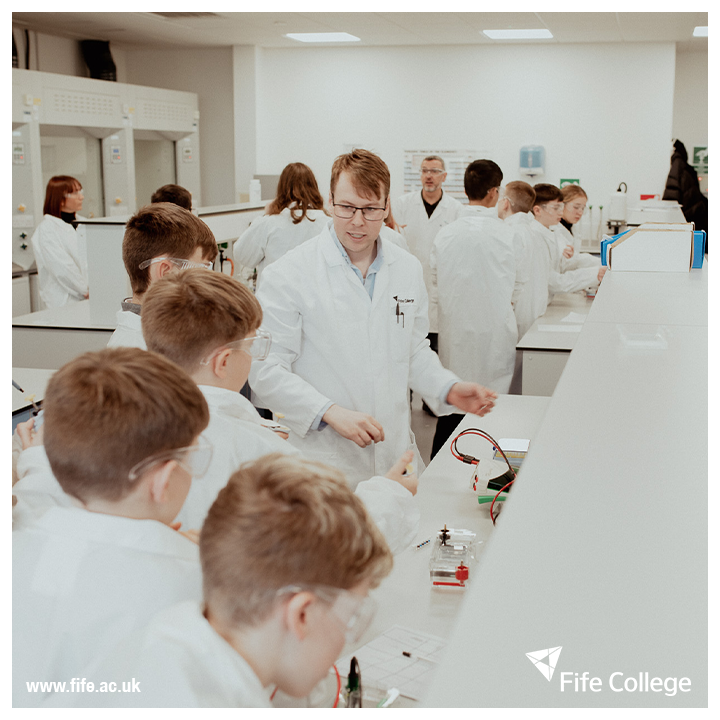 Fife College on Twitter "🤝 Over 70 pupils from 5 local high schools