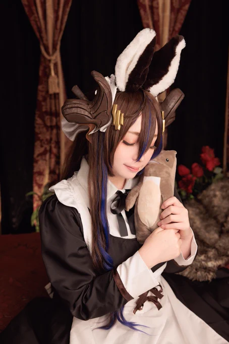 Cosplayガレヲン/グランブルーファンタジーphoto  メイド六竜供給助かっちゃいましたね 