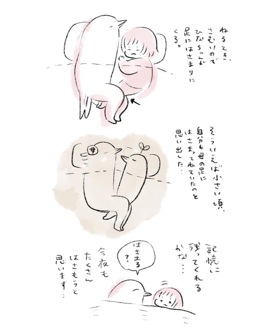 はさむ・はさまる 