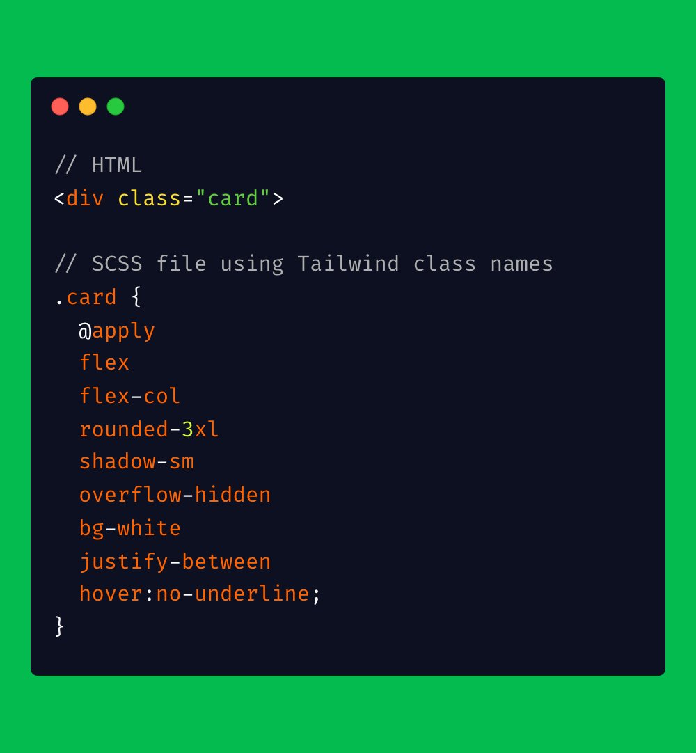 SergiiKirianov's tweet photo. People go nuts arguing about @tailwindcss and this is what I saw recently - I have no explanation for why it was done this way. 

Is it fixing your "separation of concerns" drama? https://t.co/3iM9wFW37j