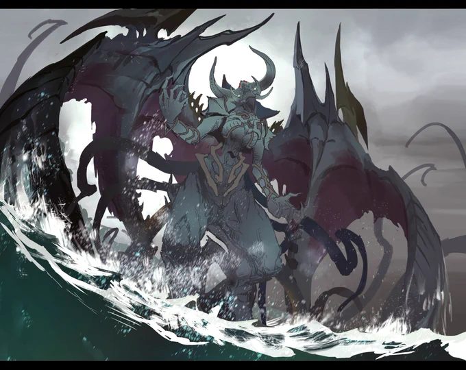 #やじるのえ#アイデアラフ#monsterdesign下半身どっちタイプがいいかなぁ…迷う 