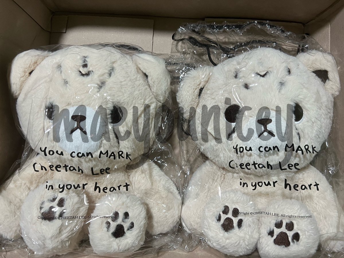 ꒰ wts lfb ph ꒱  — #niceyygrocery

Mark Cheetah Lee 40cm doll with dust bag 
₱2700/ each

— from yangdo, under feta
— onhand
— dm to claim
help rt po thank you 🫶