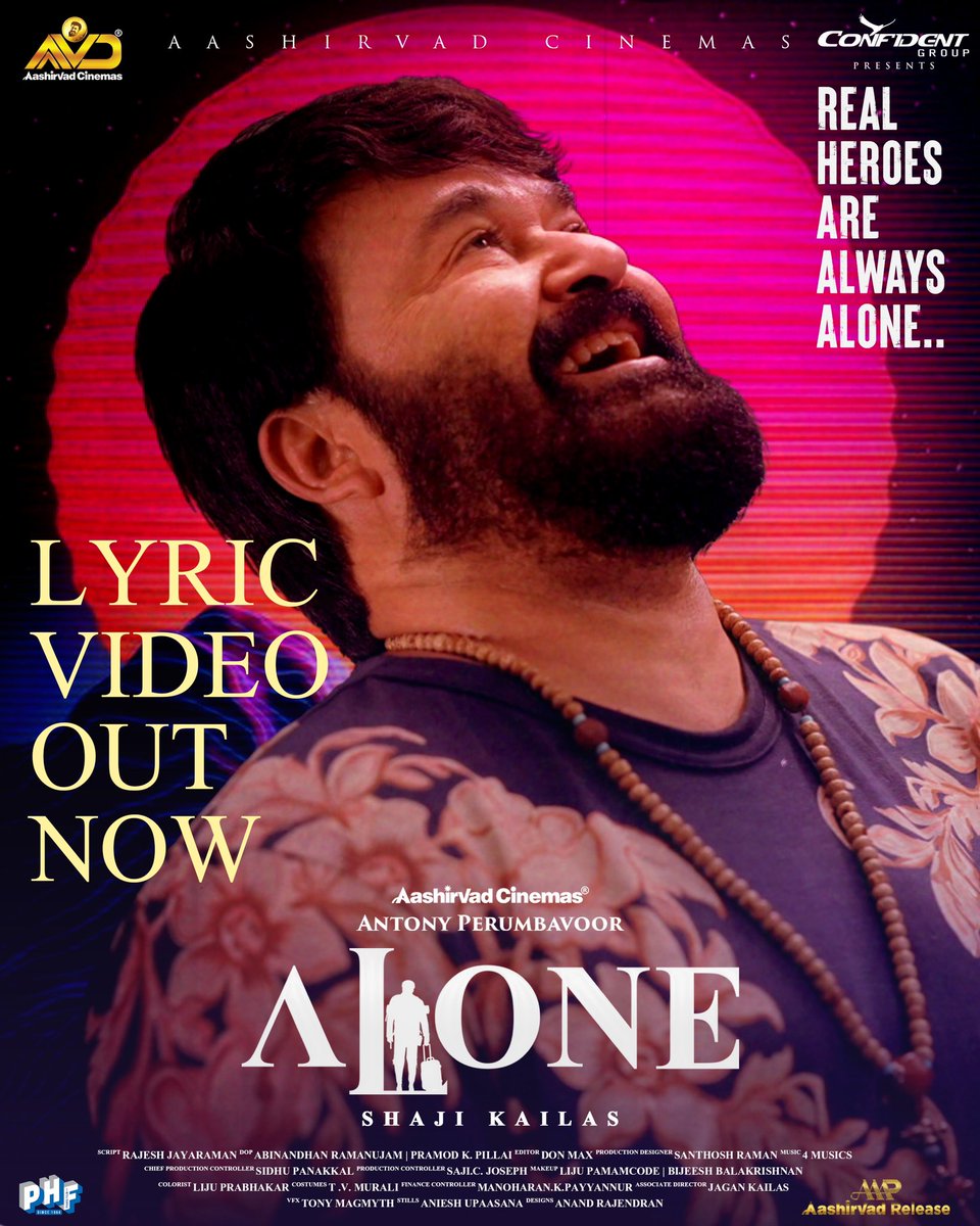 Alone (2023) | Lyric Video

#ShajiKailas @antonypbvr @aashirvadcine #Alone

youtu.be/UEGH320xNO0