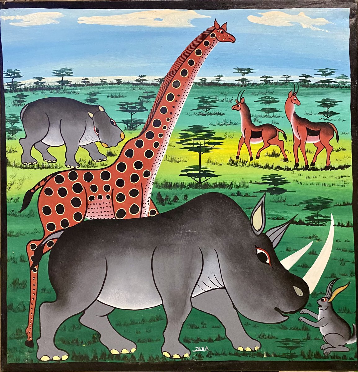 Binnenkort #kunst expositie van prachtige #TingaTinga schilderijen uit #Tanzania