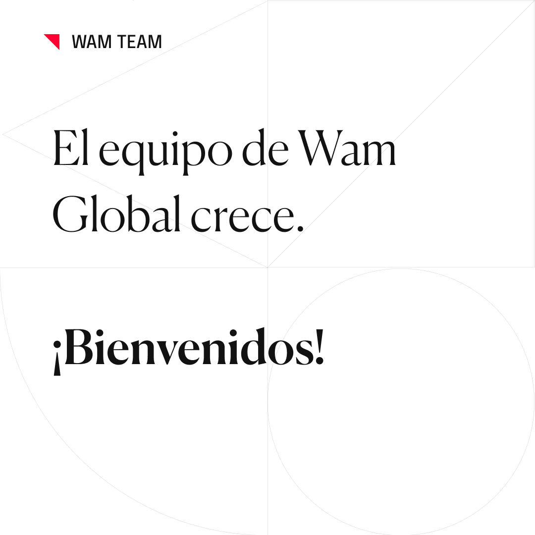 wearemktWAM's tweet photo. Nuestro equipo creativo suma 2 nuevos fichajes: damos la bienvenida a María Lacasta Sanchis y Jorge Cañero. ¡Estamos encantados de recibiros! 👏
#wamteam #creativecontent #creative #designer #graphicdesign https://t.co/1izMWCzBlr