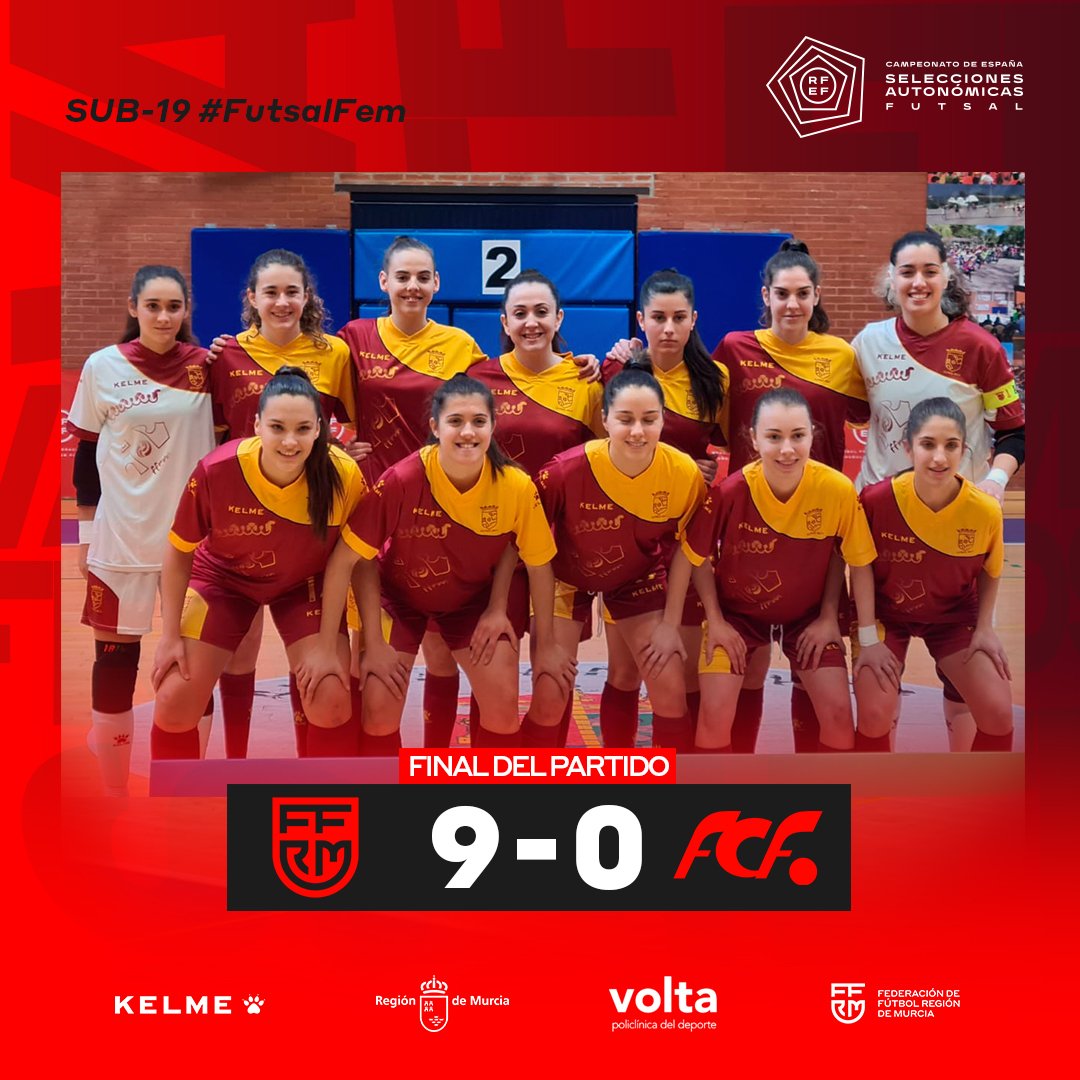 ffrm_se's tweet photo. 🏁 ¡FINAL! ♥️ ¡𝗩𝗜𝗖𝗧𝗢𝗥𝗜𝗔! | #FFRM 9-0 #FCAN

✅ ¡Más tres frente a @fedfutcanarias!
✅ ¡Primer triunfo del Nacional Sub-19!
✅ ¡Primera plaza del grupo!
✅ ¡Mañana (12h), una nueva final ante Madrid!

🗣️ #VamosFFRM ¡Brillante forma de comenzar el torneo, chicas 👏! https://t.co/SXnRMDHZjs