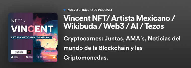 vincent_NFT's tweet photo. Ya está listo el podcast de vincent_NFT.
Gracias
@CarnesCrypto
https://t.co/xRWz8zIUgK
#NFT #NFTs #NFTCommunity #nftart #NFTdrops #wikibuda https://t.co/KQM1nAGlDt