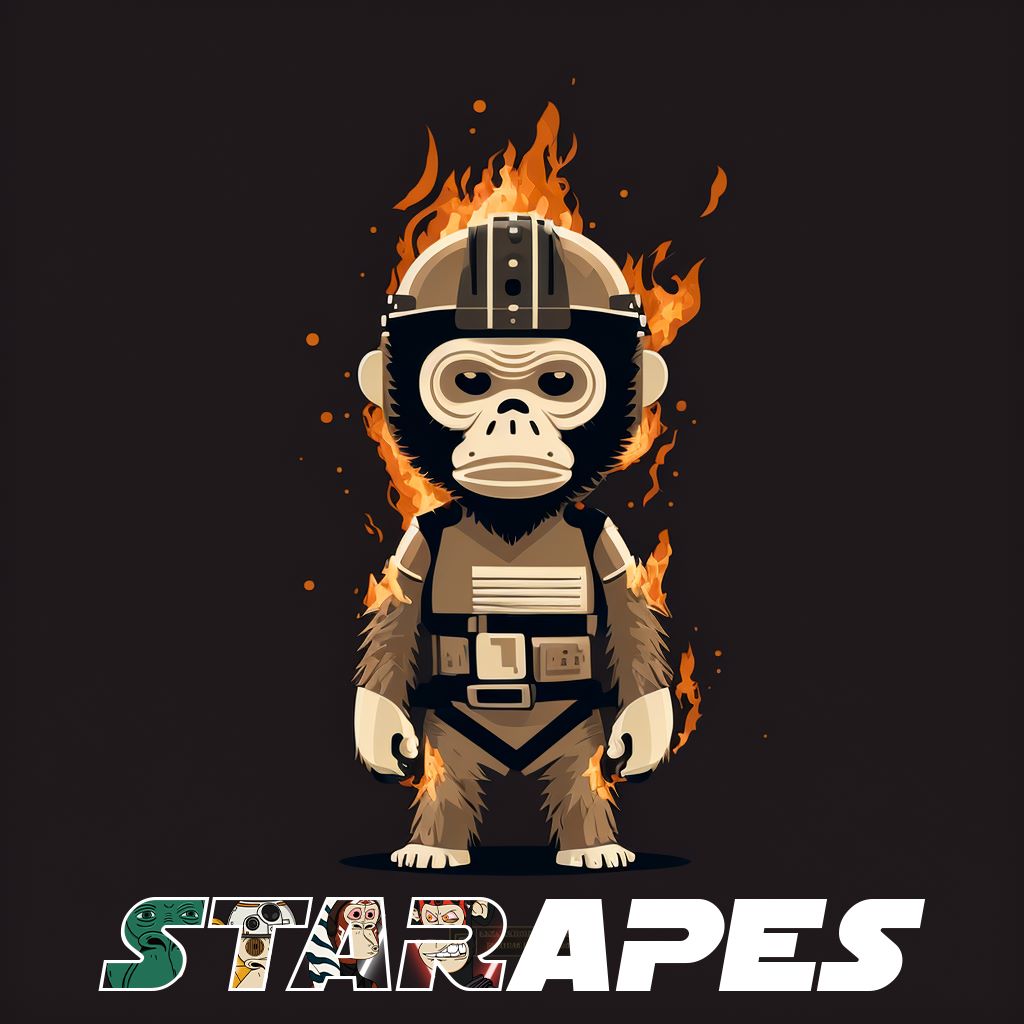 🔥Burn announcement for all NFT #Starapes holders 🔥

The supply will increase from 10000 NFT to 1531 NFT 🦧

From now on the first edition of <a href="/StarApesNFT/">Star Apes | BURN DONE |</a> will become very rare in the future 💎

linktr.ee/starapesnft

#NFTs #burn #SolanaGiveaway
#SOL #SolanaAirdrops #NFTsales