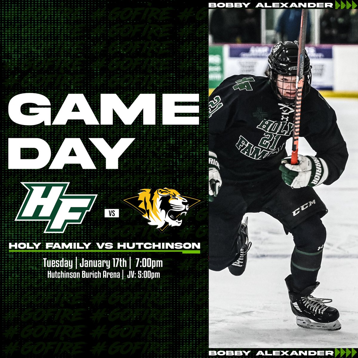 holyfamhockey's tweet image. GAME 15: We travel to Hutchinson for another conference matchup tonight.
-
-
-
Holy Family vs Hutchinson
Varsity: 7:00pm | JV: 5:00pm
Hutchinson Burich Arena
#rollfire #onefamily