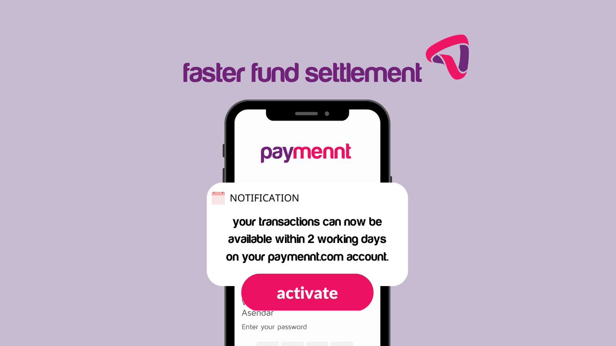 We are bringing you more #control and flexibility with your funds. Introducing Faster #Fund Settlement, reducing the hold period to 2 working days!
Activate the Add from your #app directly and get your payout sooner paymennt.com 

#UAE
