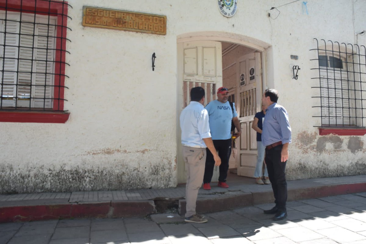 papin1970's tweet photo. Desde la gestión del intendente Solís Iniciamos el año proyectando arreglos de escuelas para periodo lectivo 2023 https://t.co/8Cl7HUX7XI