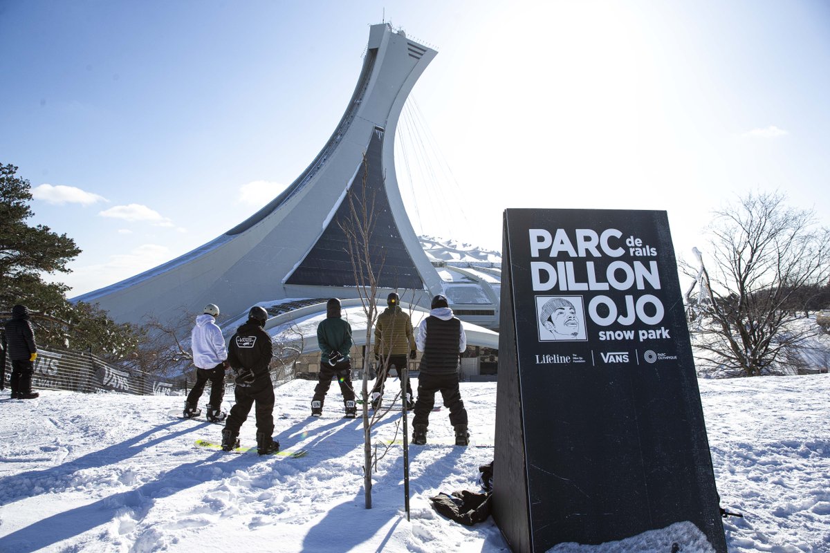 Planchistes, réjouissez-vous! le parc à neige Dillon Ojo est de retour sur la côte Morgan. Accès gratuit 7 jours sur 7, à deux pas du métro Viau. Ouverture: 21 janvier, 11 h.  1/2
 #Montreal #Mtl #Vans #snowboarding
