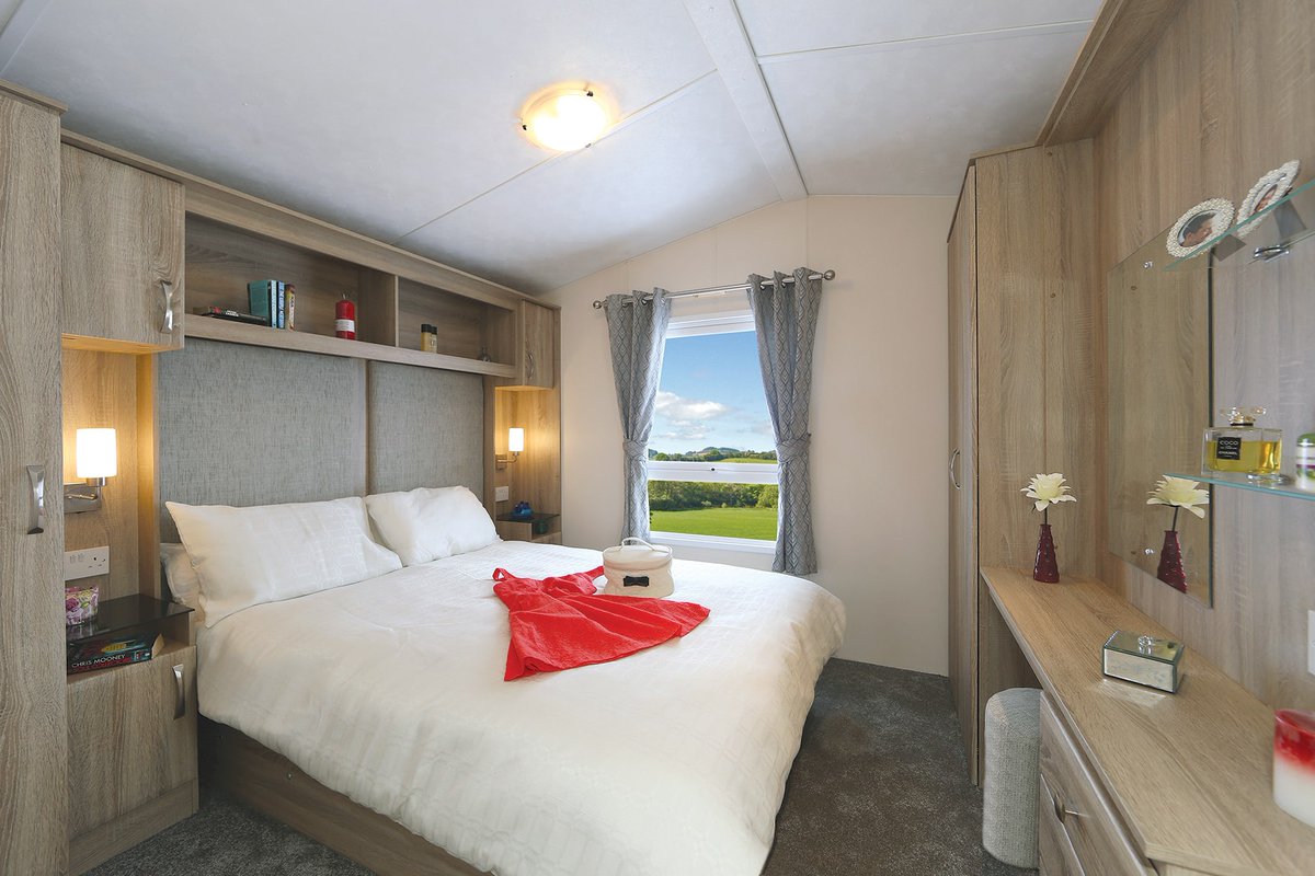 This Europa Mulberry Neo is for sale at @St Audries Bay Holiday Club  - Amazing sea view plots available - Find out more : bit.ly/3XzWIEL #Somerset #holidayhomes