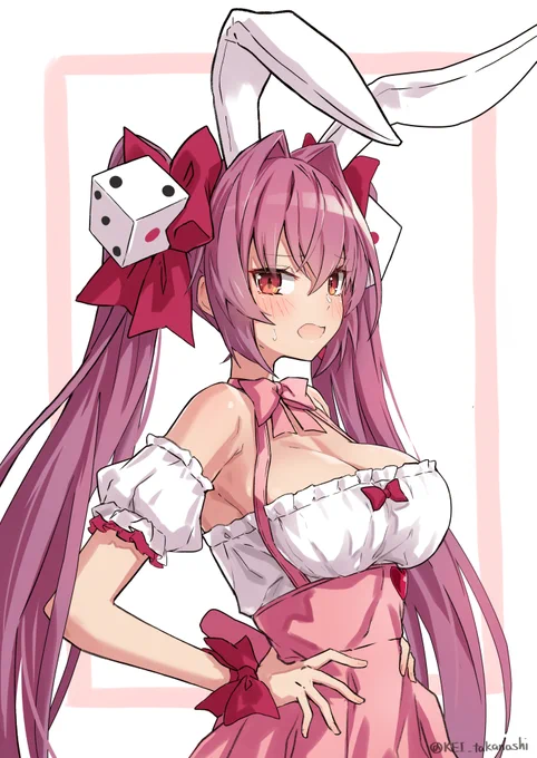うさだ #ツインテ描く 