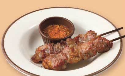 memoma_trip's tweet photo. アロスティチーニ
￼
サイゼリヤ商品
ラム肉の串焼き。

やっぱラム肉はクセがあるな。本場福岡で食った時もこのクセ自体が舌に合わなくて食えなかった。子供時代に食べたことのないものは大人になって食べても舌に合わないとか聞いたことあるけどそれの代表例。 https://t.co/AjCwRvVBsI
